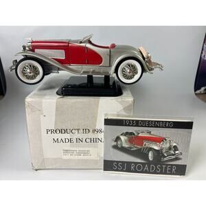 Hamilton Collection Limited Edition Ertl 1/18 1935 Duesenberg SSJ Roadster